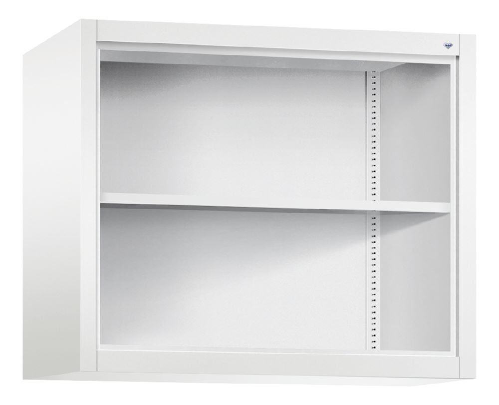 C+P Stahlregal mit Rückwand Acurado 900 als Aufsatz weiß 930 x 400 x 790 mm Produktbild C+P Stahlregal mit Rückwand Acurado 900 als Aufsatz weiß 930 x 400 x 790 mm