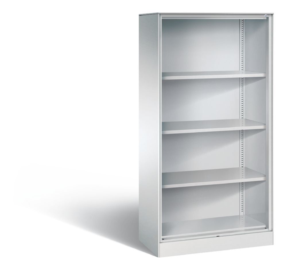 C+P Stahlregal mit 3 Einlegeböden Asisto lichtgrau 800 x 435 x 1635 mm Produktbild C+P Stahlregal mit 3 Einlegeböden Asisto lichtgrau 800 x 435 x 1635 mm