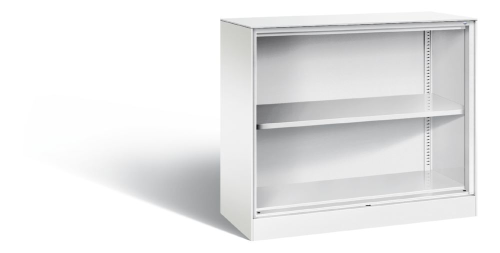 C+P Stahlregal mit Rückwand Asisto 1 Einlegeboden weiß 1000 x 435 x 915 mm Produktbild C+P Stahlregal mit Rückwand Asisto 1 Einlegeboden weiß 1000 x 435 x 915 mm