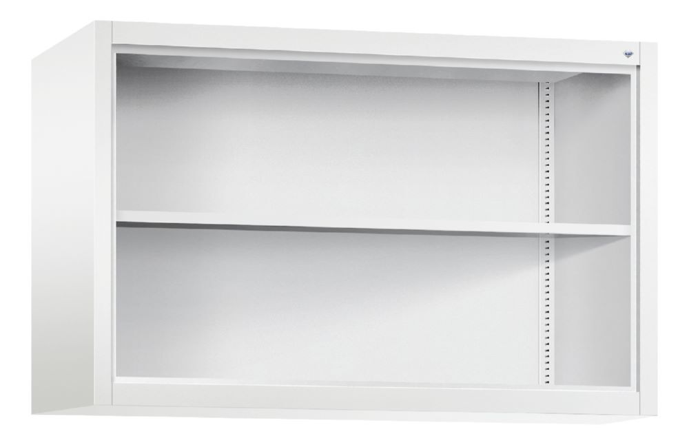 C+P Stahlregal mit Rückwand Acurado 900 weiß 1200 x 400 x 790 mm Produktbild C+P Stahlregal mit Rückwand Acurado 900 weiß 1200 x 400 x 790 mm