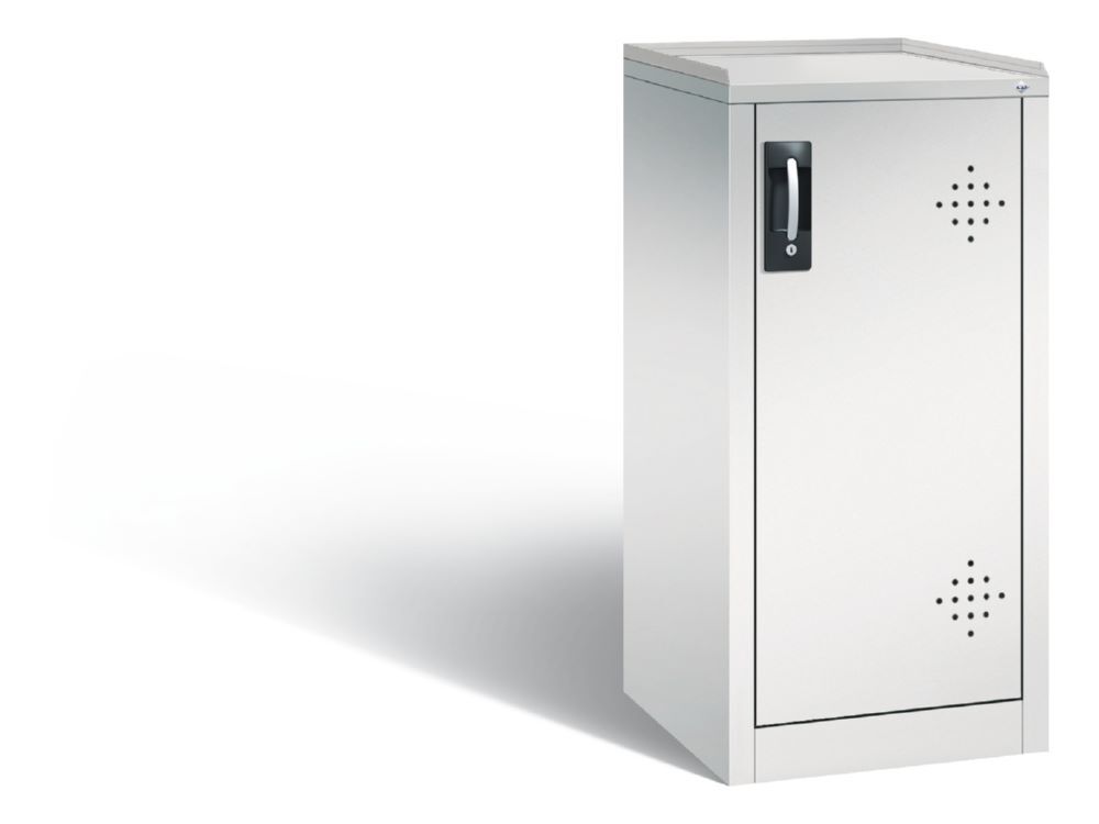 C+P Umweltschrank mit 2 PE Auffangwannen lichtgrau 502 x 500 x 1000 mm Produktbild C+P Umweltschrank mit 2 PE Auffangwannen lichtgrau 502 x 500 x 1000 mm