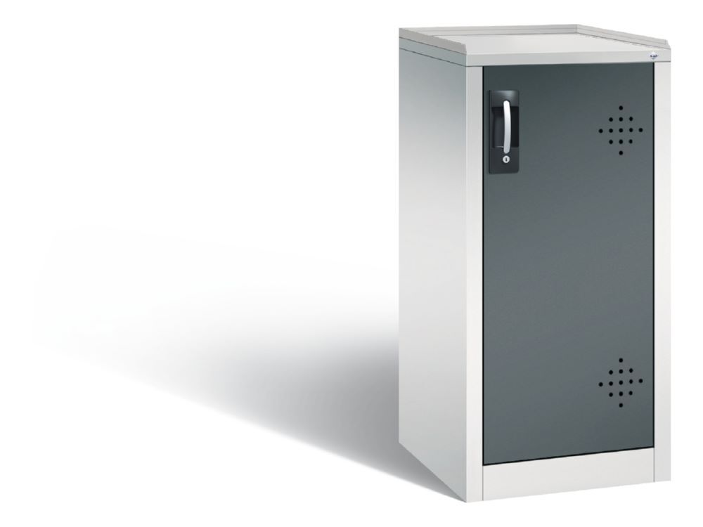 C+P Umweltschrank mit Stahlwannen anthrazit hellgrau 502 x 500 x 1000 mm Produktbild C+P Umweltschrank mit Stahlwannen anthrazit hellgrau 502 x 500 x 1000 mm