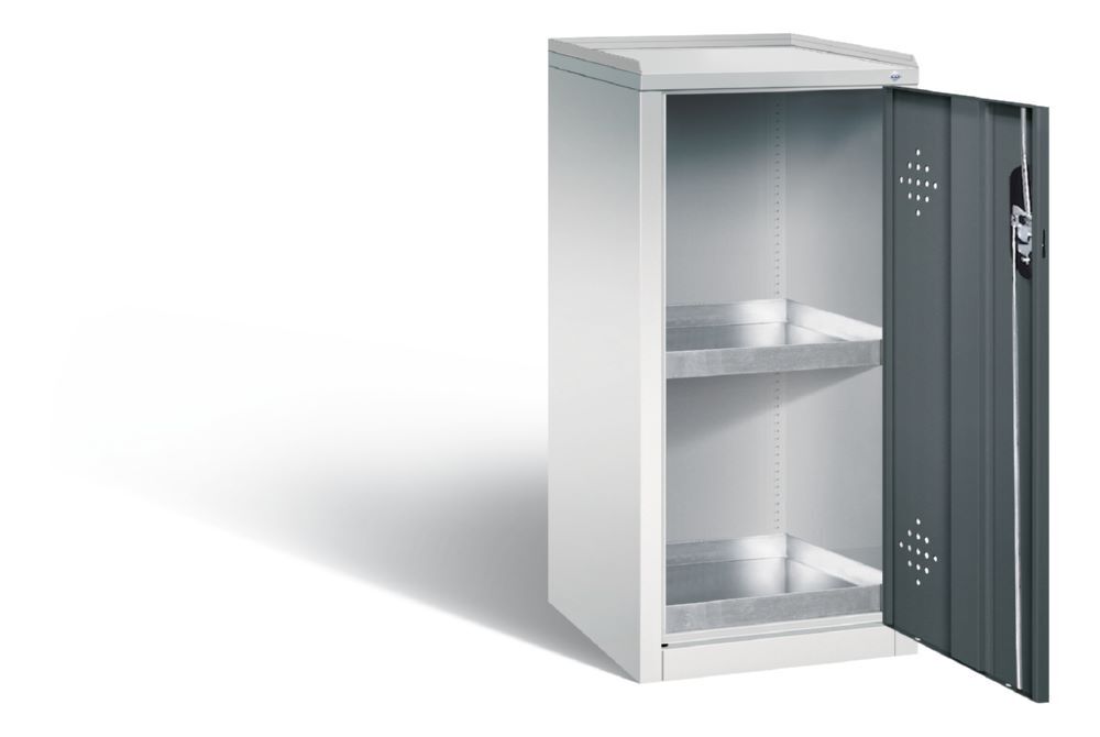 C+P Umweltschrank mit Stahlwannen anthrazit hellgrau 502 x 500 x 1000 mm Produktbild C+P Umweltschrank mit Stahlwannen anthrazit hellgrau 502 x 500 x 1000 mm bild 2
