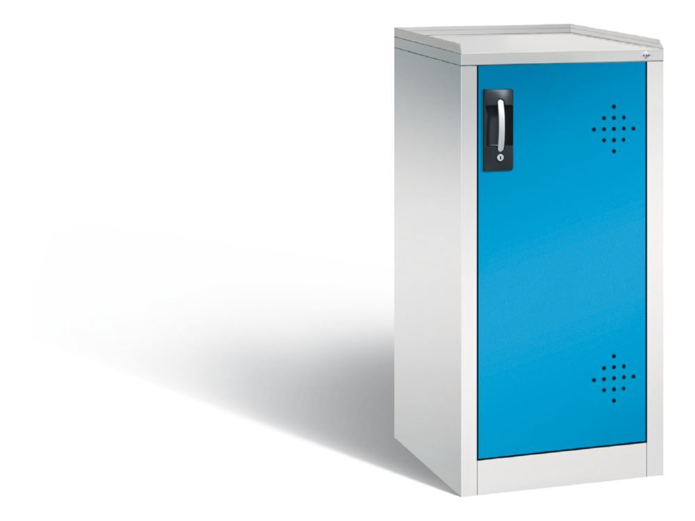 C+P Umweltschrank mit Stahlwannen lichtblau 502 x 500 x 1000 mm Produktbild C+P Umweltschrank mit Stahlwannen lichtblau 502 x 500 x 1000 mm