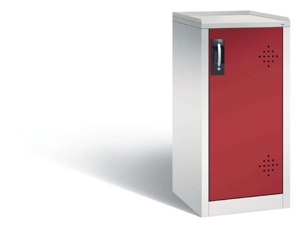 C+P Umweltschrank mit Stahlwannen rubinrot 502 x 500 x 1000 mm Produktbild C+P Umweltschrank mit Stahlwannen rubinrot 502 x 500 x 1000 mm