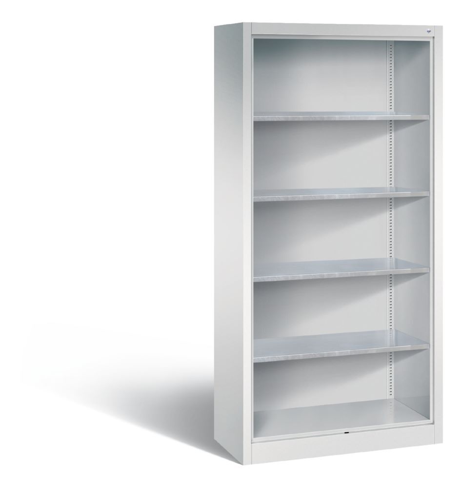 C+P Werkstattregal mit Rückwand und Fächer 930 x 400 x 1950 mm C+P Werkstattregal mit Rückwand und Fächer 930 x 400 x 1950 mm