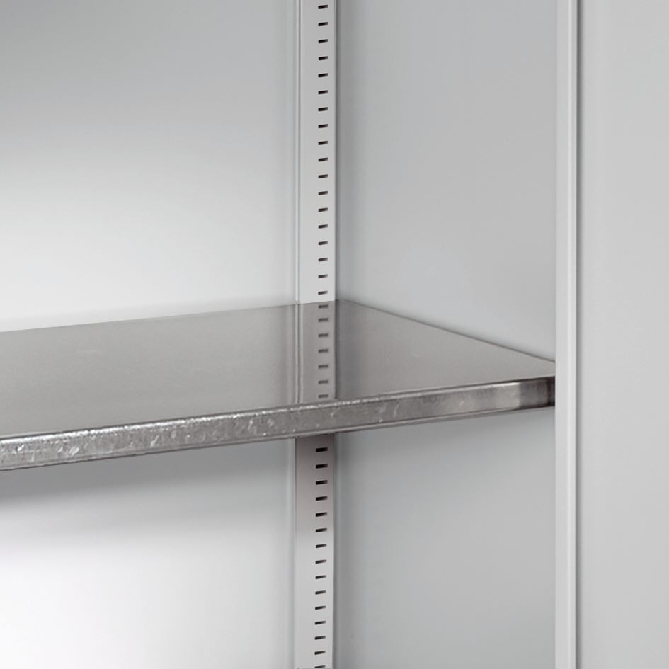 C+P Werkstattregal mit Rückwand und Fächer 930 x 400 x 1950 mm C+P Werkstattregal mit Rückwand und Fächer 930 x 400 x 1950 mm