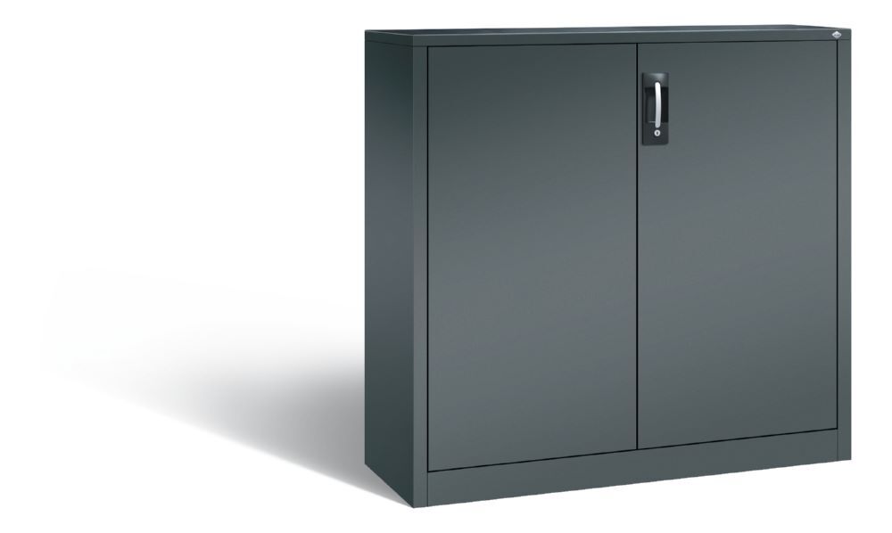 C+P Werkstattschrank 2 flexible Fachböden dunkelgrau 1200 x 400 x 1200 mm Produktbild C+P Werkstattschrank 2 flexible Fachböden dunkelgrau 1200 x 400 x 1200 mm