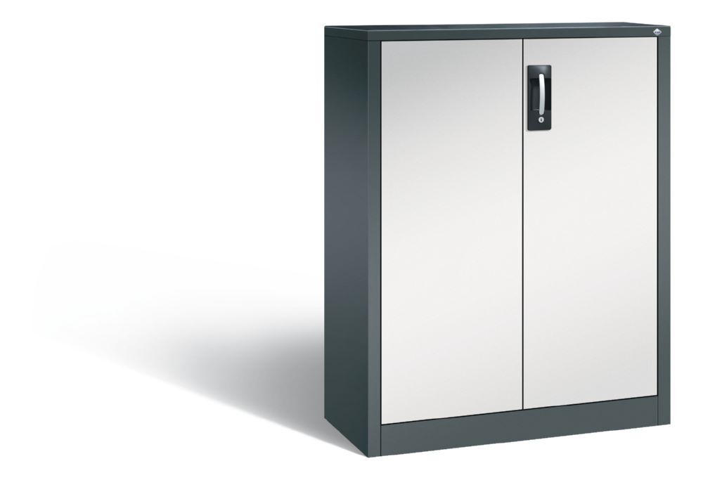 C+P Werkstattschrank 2 Böden Last 70 kg dunkelgrau 930 x 400 x 1200 mm Produktbild C+P Werkstattschrank 2 Böden Last 70 kg dunkelgrau 930 x 400 x 1200 mm