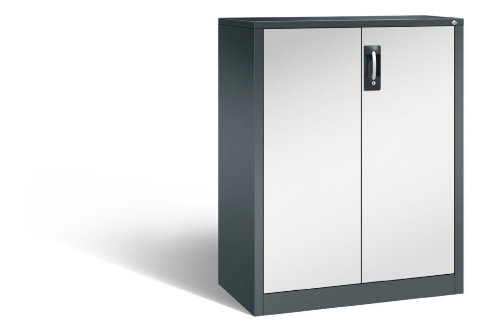 C+P Werkstattschrank 2 Türen in lichtgrau 930 x 500 x 1200 mm Produktbild C+P Werkstattschrank 2 Türen in lichtgrau 930 x 500 x 1200 mm