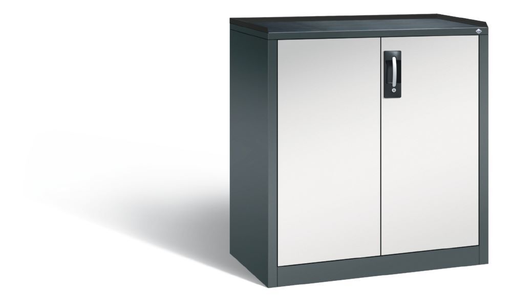 C+P Werkstattschrank verstärkte Türen lichtgrau 930 x 500 x 1000 mm Produktbild C+P Werkstattschrank verstärkte Türen lichtgrau 930 x 500 x 1000 mm