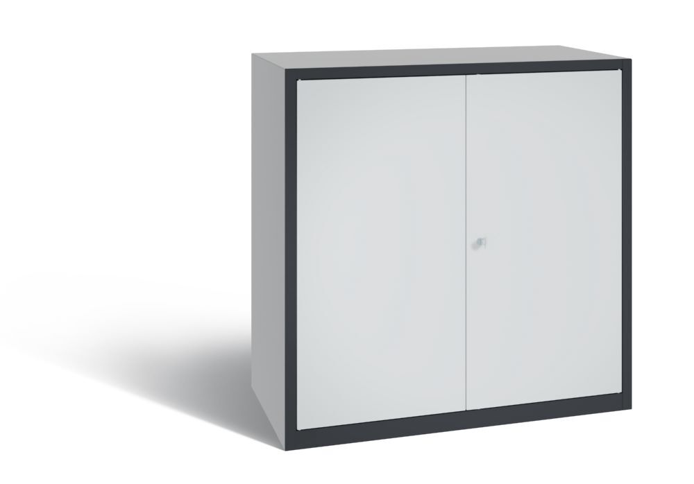 C+P Werkstattschrank 2 Einlegeböden anthrazit lichtgrau 1000 x 500 x 1000 mm Produktbild C+P Werkstattschrank 2 Einlegeböden anthrazit lichtgrau 1000 x 500 x 1000 mm