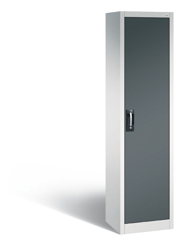C+P Werkstattschrank anthrazit grau 502 x 400 x 1950 mm Produktbild C+P Werkstattschrank anthrazit grau 502 x 400 x 1950 mm