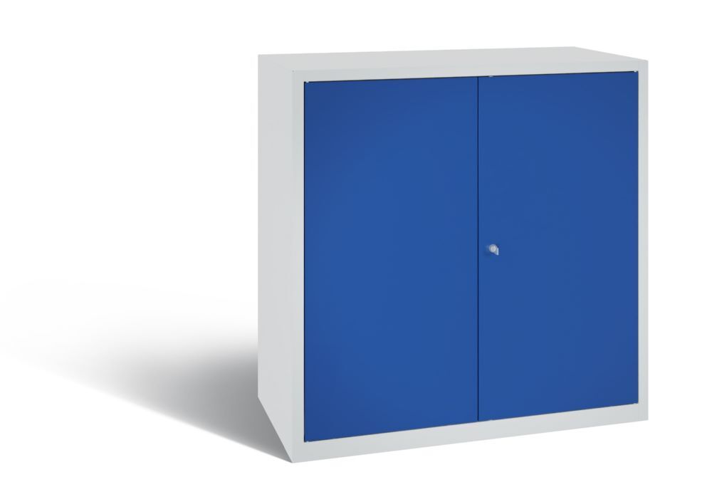 C+P Werkstattschrank 2 Einlegeböden enzianblau 1000 x 500 x 1000 mm Produktbild C+P Werkstattschrank 2 Einlegeböden enzianblau 1000 x 500 x 1000 mm