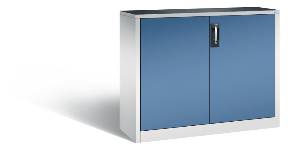 C+P Werkstattschrank ohne Füße fernblau hellgrau 1200 x 400 x 1000 mm Produktbild C+P Werkstattschrank ohne Füße fernblau hellgrau 1200 x 400 x 1000 mm