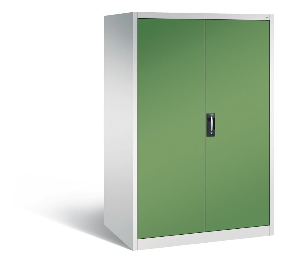 C+P Werkstattschrank 1950 x 1200 x 800 mm lichtgrau resedagrün