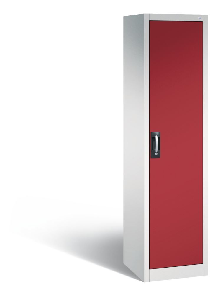 C+P Werkstattschrank mit Flügeltüren in rubinrot 502 x 500 x 1950 mm Produktbild C+P Werkstattschrank mit Flügeltüren in rubinrot 502 x 500 x 1950 mm