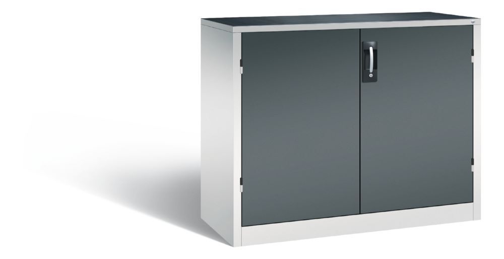 C+P Werkstattschrank mit Schubladen und Flügeltüren anthrazit 1200 x 500 x 1000 mm Produktbild C+P Werkstattschrank mit Schubladen und Flügeltüren anthrazit 1200 x 500 x 1000 mm