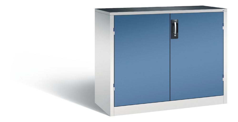 C+P Werkstattschrank mit Schubladen und Flügeltüren fernblau 1200 x 500 x 1000 mm Produktbild C+P Werkstattschrank mit Schubladen und Flügeltüren fernblau 1200 x 500 x 1000 mm