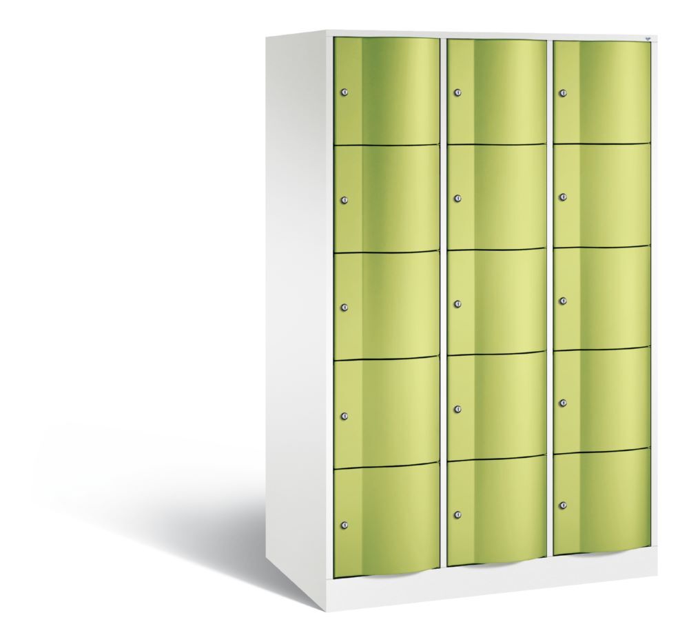 C+P XL Schließfachschrank Resisto 15 Fächer 1950 x 1148 x 640 mm weiß viridingrü
Ei Produktbild C+P XL Schließfachschrank Resisto 15 Fächer 1950 x 1148 x 640 mm weiß viridingrü
Ei