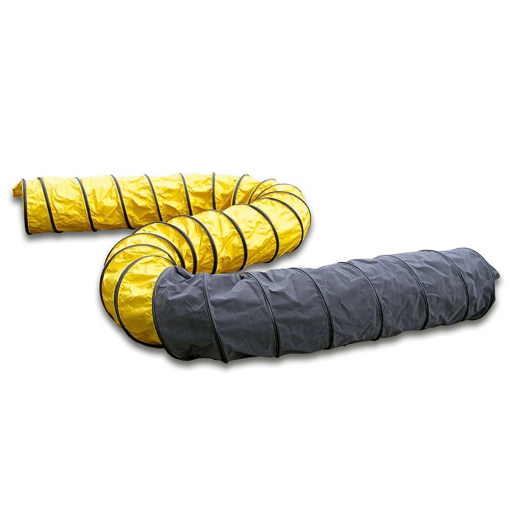 Produktbild Master Heizgeräte Warmluftschlauch PVC schwarz-gelb 7,6 meter 550 mm