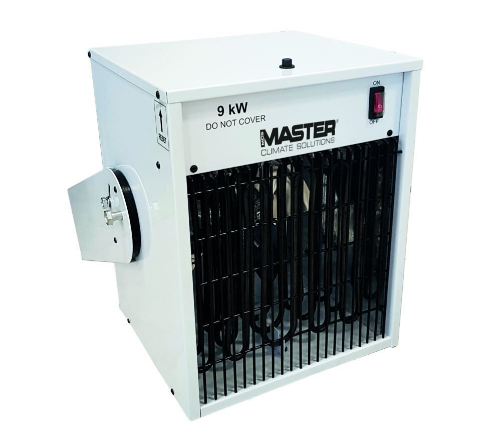 Master Heizgeräte Heizlüfter TR 9 elektrisch zur Wandmontage Heizleistung 9,0 kw