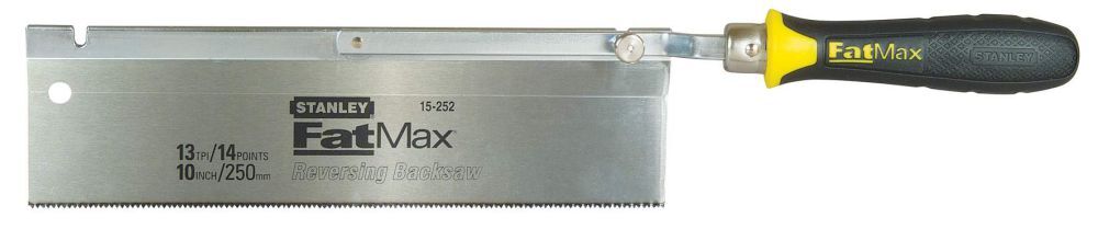 Stanley FATMAX Feinsaege FatMax umlegbar 250mm Produktbild Stanley FATMAX Feinsaege FatMax umlegbar 250mm