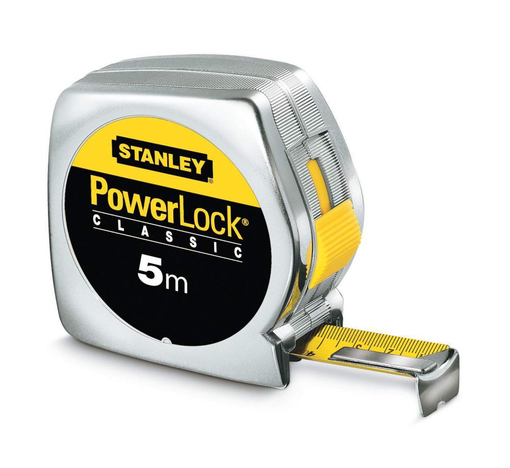 Stanley Bandmass Powerlock Kunststoff 8m/25mm Produktbild Stanley Bandmass Powerlock Kunststoff 8m/25mm