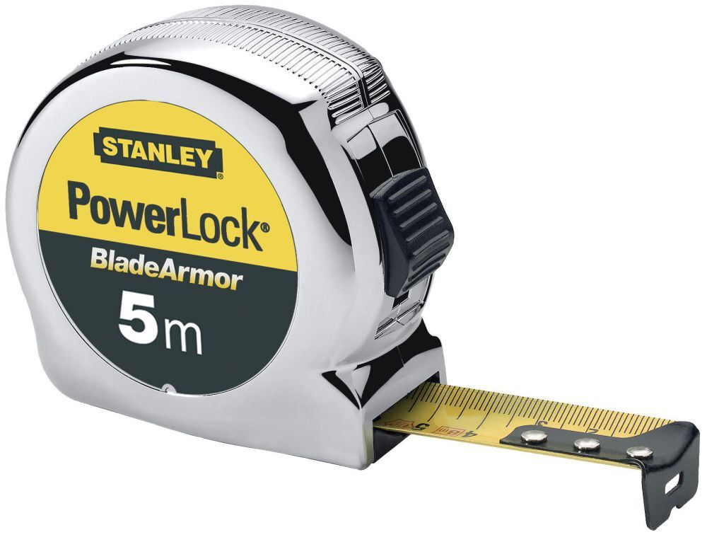Stanley Bandmass Micro Powerlock 5m/25mm Produktbild Stanley Bandmass Micro Powerlock 5m/25mm