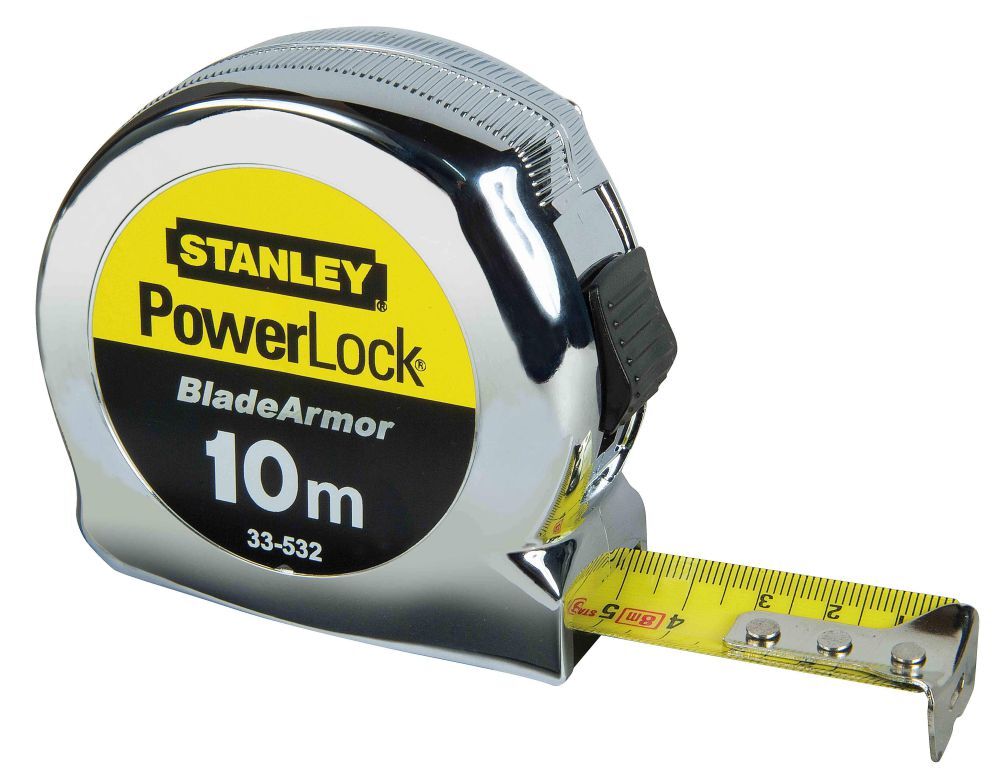 Stanley Bandmass Micro Powerlock 10m/25mm Produktbild Stanley Bandmass Micro Powerlock 10m/25mm