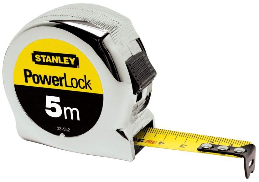 Stanley Bandmass Powerlock 5m/19mm Produktbild Stanley Bandmass Powerlock 5m/19mm