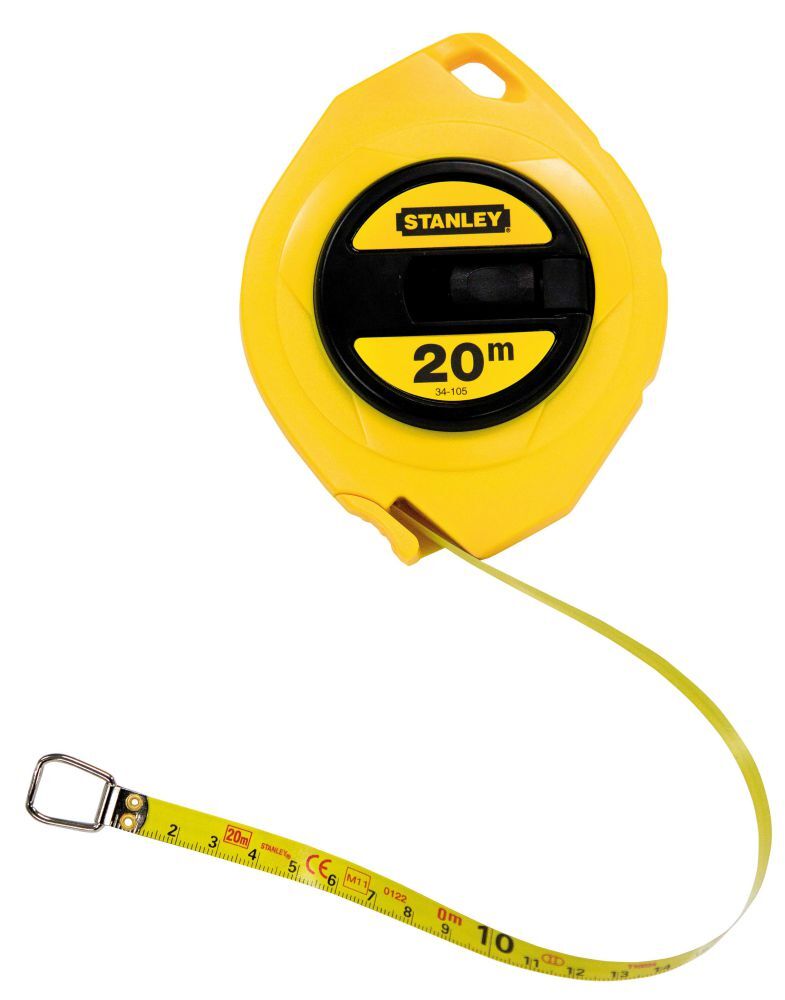 Stanley Stahl-Massband  Stanley 20m/9,5mm Produktbild Stanley Stahl-Massband  Stanley 20m/9,5mm