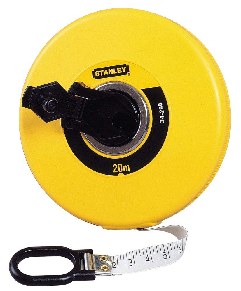 Stanley Fiberglas-Massband 20m/12,7mm Produktbild Stanley Fiberglas-Massband 20m/12,7mm
