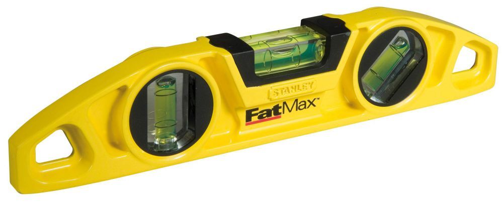 Stanley FATMAX Wasserwaage Torpedo FatMax Alu 22cm Produktbild Stanley FATMAX Wasserwaage Torpedo FatMax Alu 22cm
