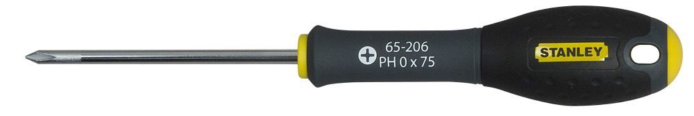 Stanley FATMAX Schraubendreher FatMax PH0 75mm Produktbild Stanley FATMAX Schraubendreher FatMax PH0 75mm