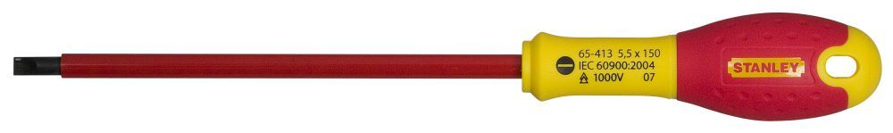 Stanley FATMAX Schraubendreher FatMax isol.5,5x100mm Produktbild Stanley FATMAX Schraubendreher FatMax isol.5,5x100mm