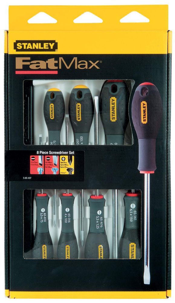 Stanley FATMAX Schraubendreher Set FatMax 8-tlg, PH Produktbild Stanley FATMAX Schraubendreher Set FatMax 8-tlg, PH