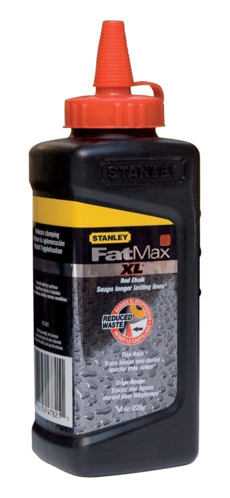 Stanley FATMAX Kreidepulver FatMax PRO rot 226g Produktbild Stanley FATMAX Kreidepulver FatMax PRO rot 226g