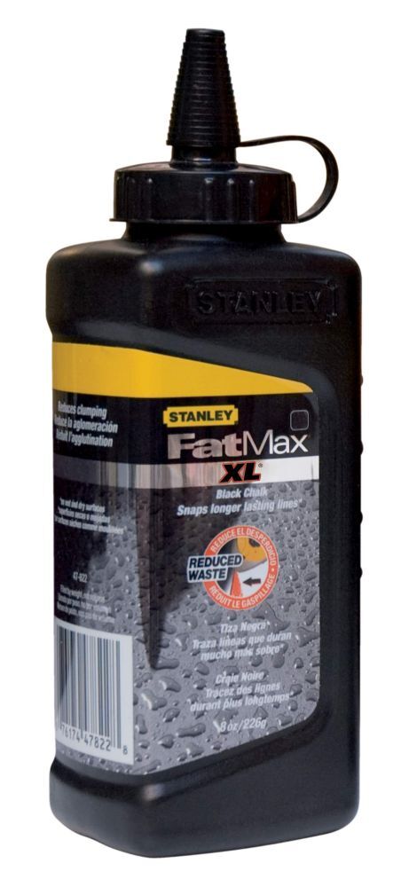Stanley FATMAX Kreidepulver FatMax PRO schwarz 226g Produktbild Stanley FATMAX Kreidepulver FatMax PRO schwarz 226g