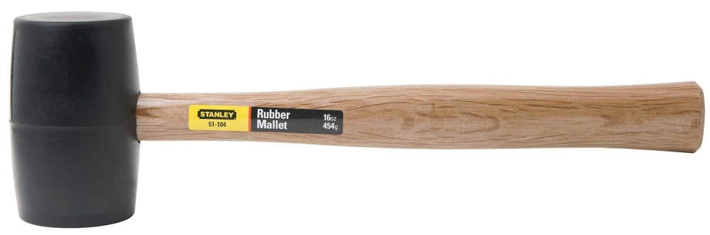 Stanley Gummihammer mit schwarzem Kopf Stanley Gummihammer mit schwarzem Kopf