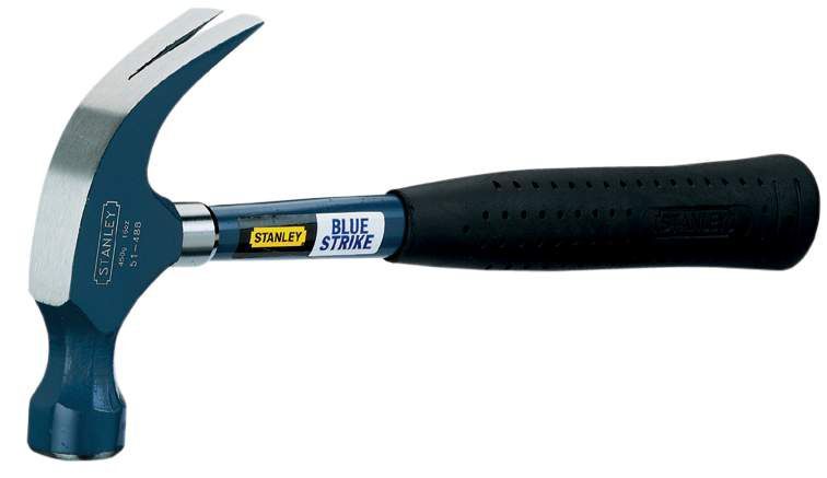 Stanley Klauenhammer Blue Strike 450g Produktbild Stanley Klauenhammer Blue Strike 450g
