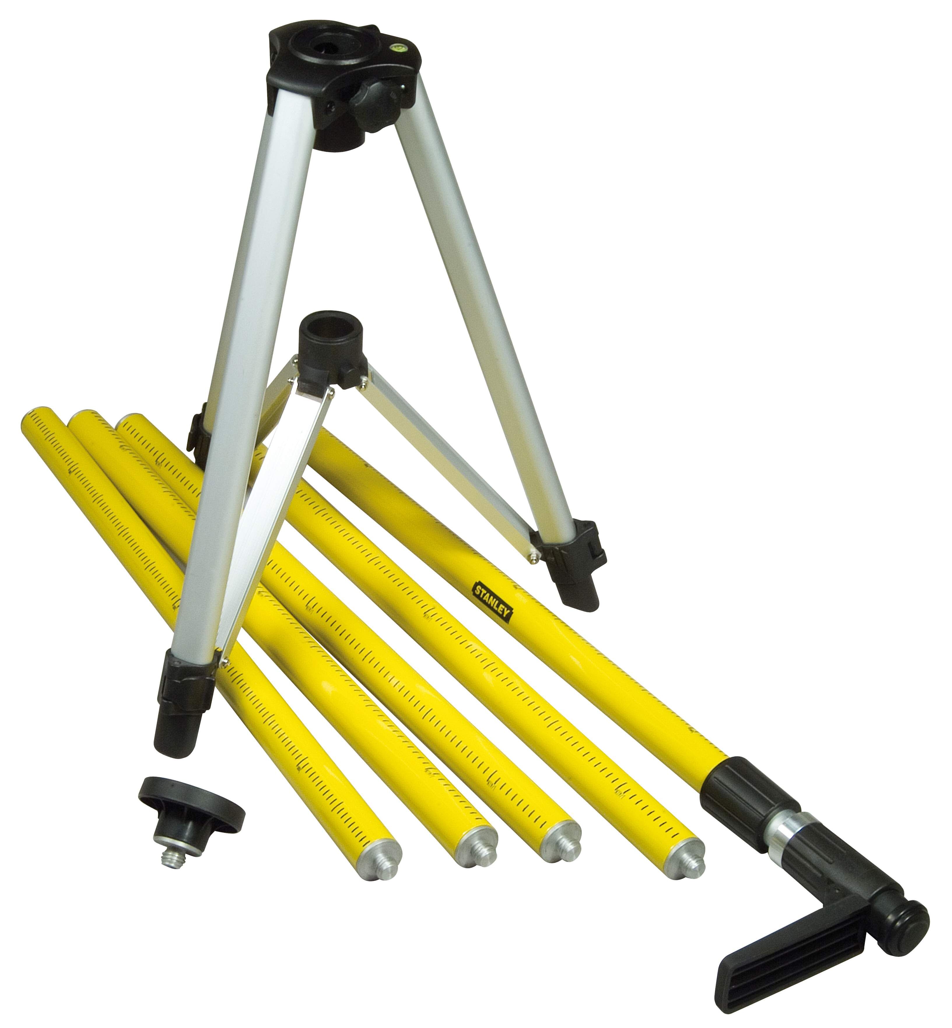 Stanley Teleskobstab m. Fussstuetze Produktbild Stanley Teleskobstab m. Fussstuetze