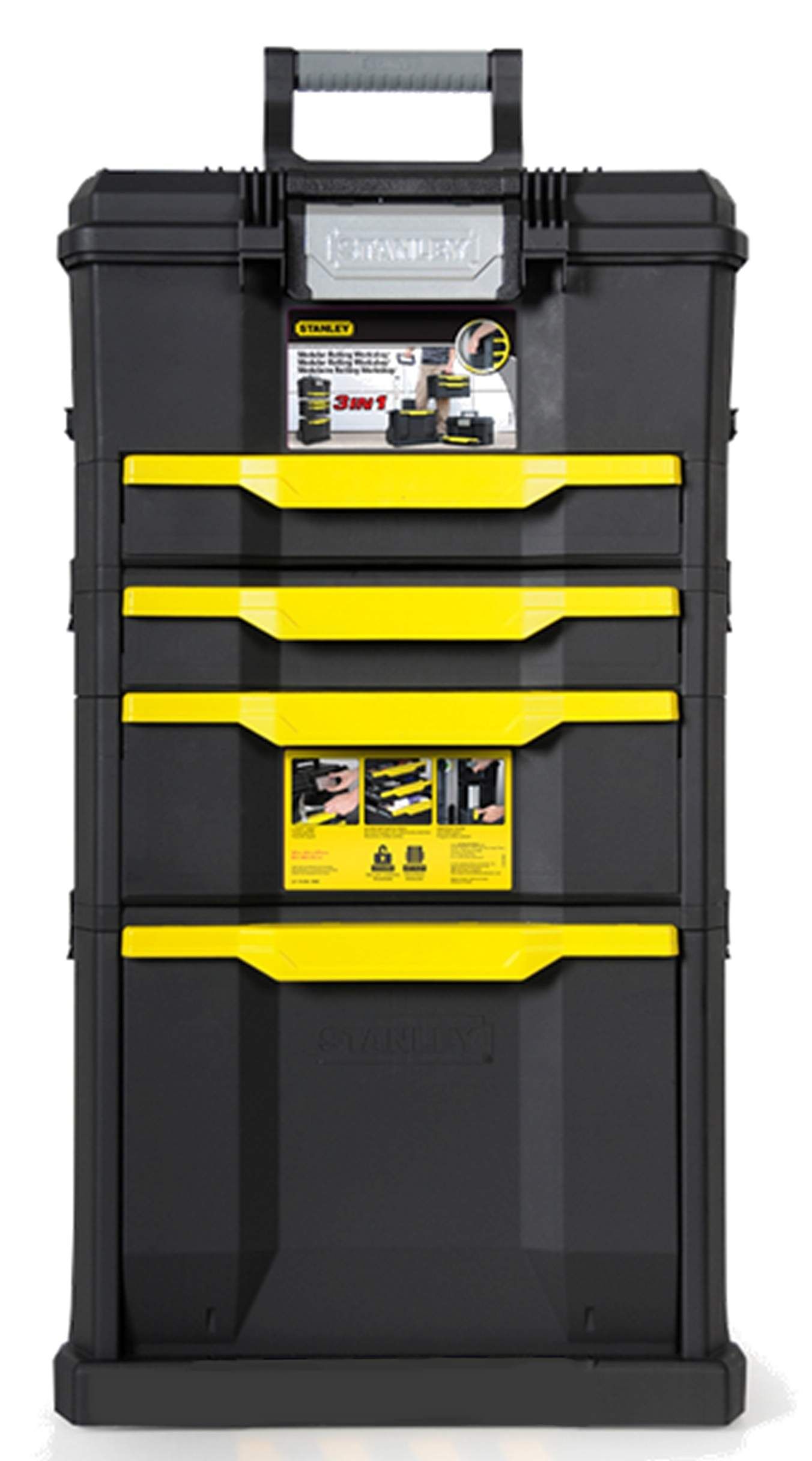 Stanley Rollende Werkstatt Stanley 3-in-1 Produktbild Stanley Rollende Werkstatt Stanley 3-in-1