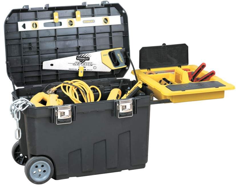Stanley Mobile Montagebox, Stauraum 90 Liter Produktbild Stanley Mobile Montagebox, Stauraum 90 Liter