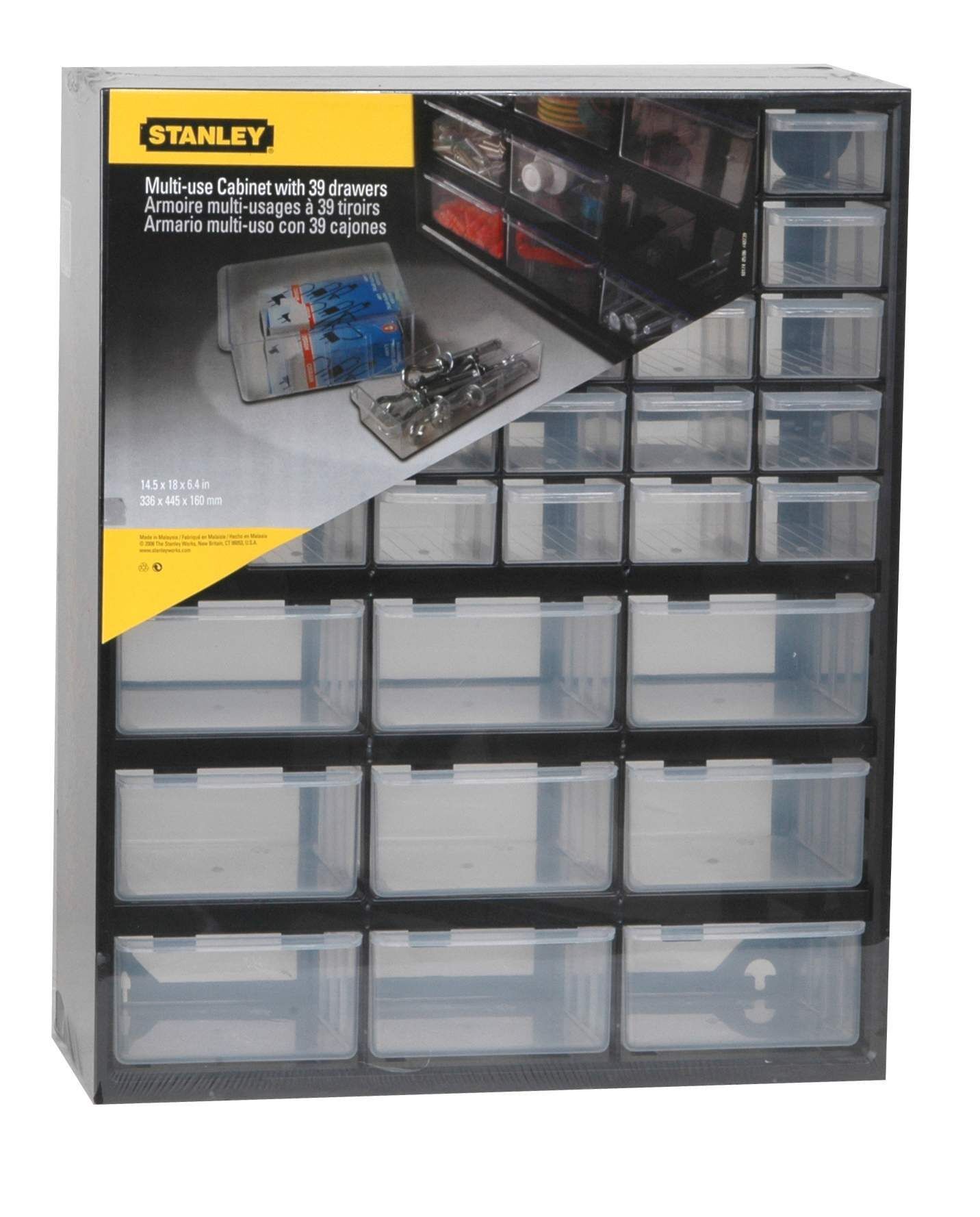 Stanley Kleinteilemagazin m. 39 Schubfaechern Produktbild Stanley Kleinteilemagazin m. 39 Schubfaechern