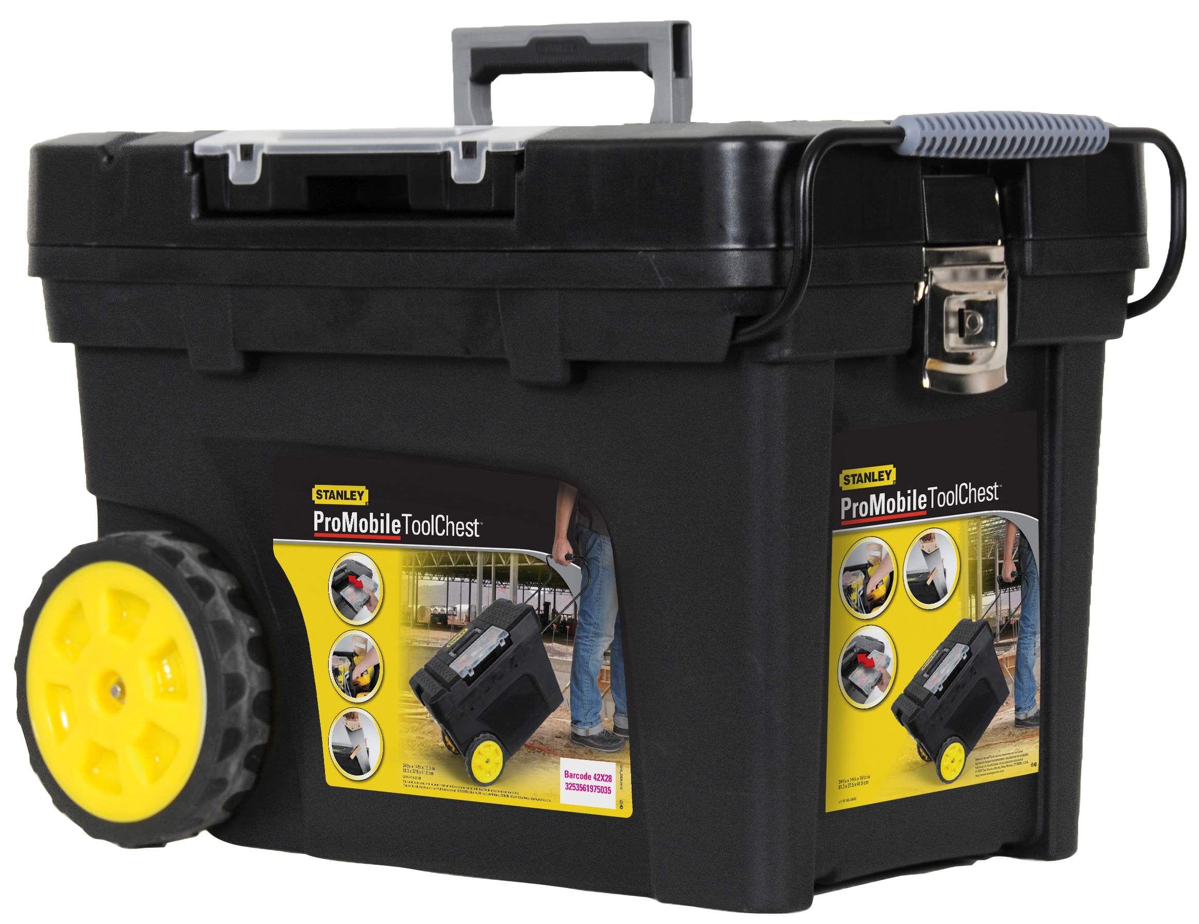 Stanley Mobile Montagebox entnehm. Organizer 53l Produktbild Stanley Mobile Montagebox entnehm. Organizer 53l