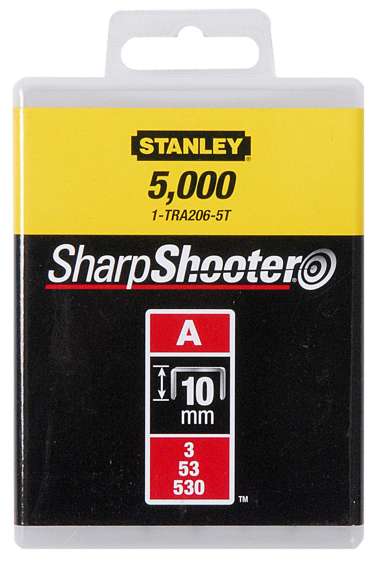 Stanley Klammern Typ A 10mm 5000 St. Produktbild Stanley Klammern Typ A 10mm 5000 St.
