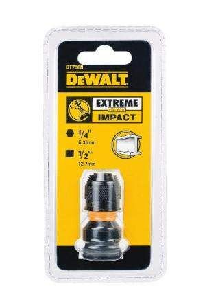 DeWALT Adapter 1/4Zoll auf 1/2Zoll schlagf. Produktbild DeWALT Adapter 1/4Zoll auf 1/2Zoll schlagf.
