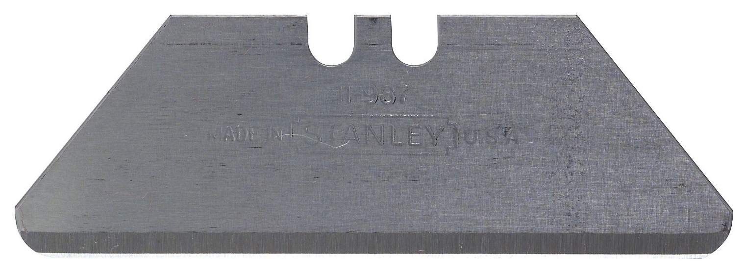 Stanley Trapezklinge 1992 ungelocht rund 10 St. Produktbild Stanley Trapezklinge 1992 ungelocht rund 10 St.