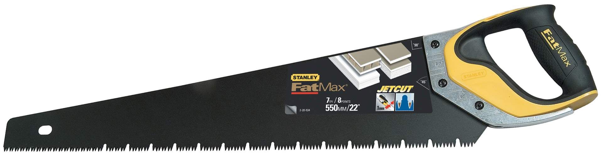 Stanley FATMAX Gipskartonsaege FatMax Jetcut Gen2 550mm Produktbild Stanley FATMAX Gipskartonsaege FatMax Jetcut Gen2 550mm
